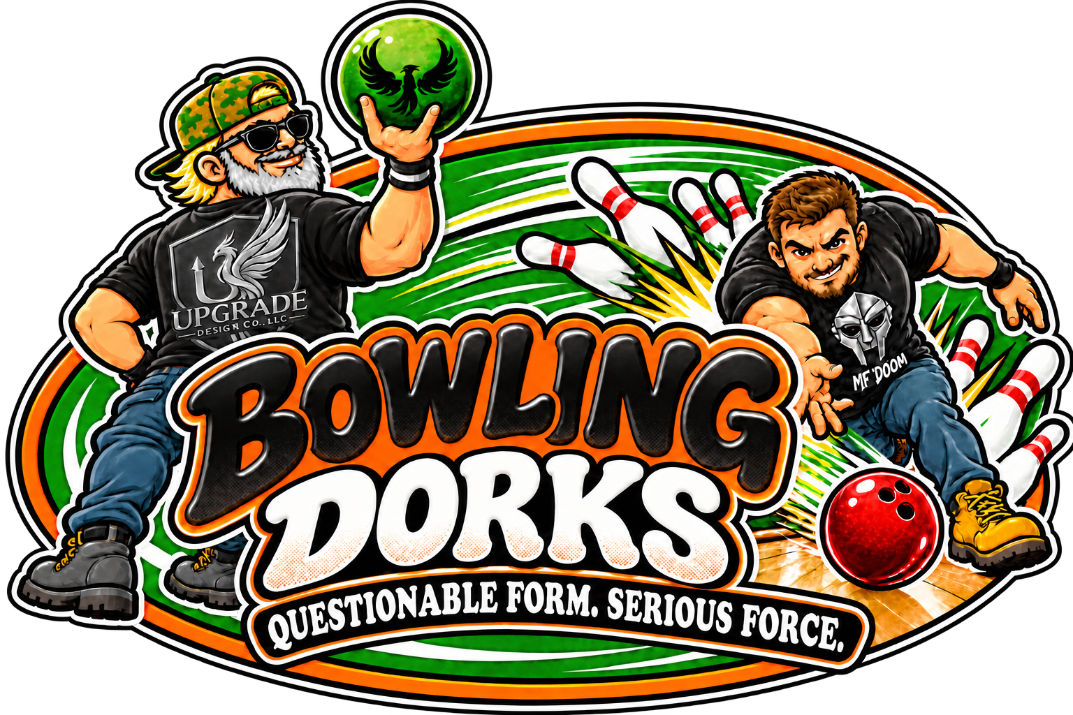 Bowling Dorks logo